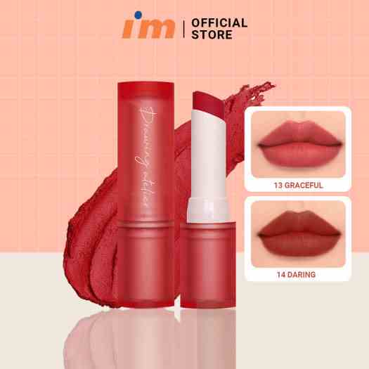 Son Thỏi Lì Im Meme Atelier Velvet Drawing Lipstick 3.5g