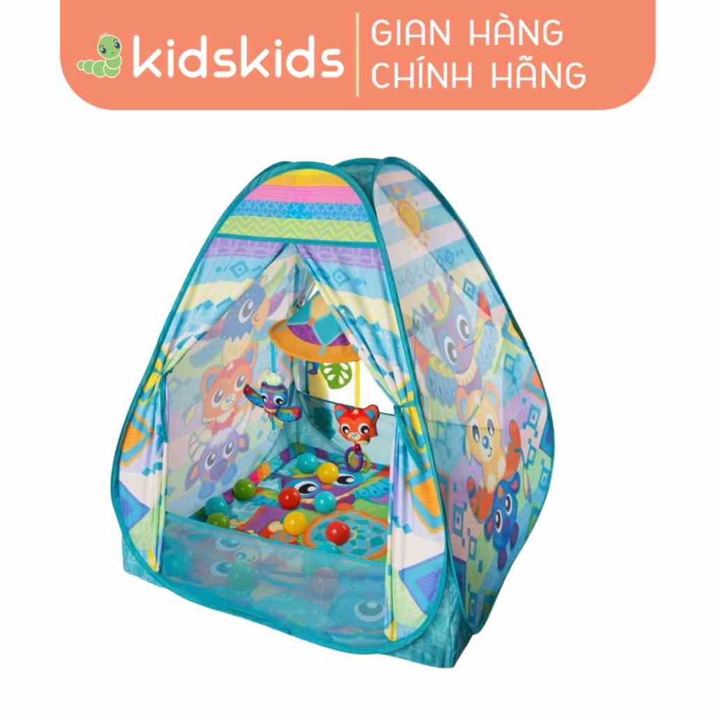 [Demo] Lều banh có đồ chơi treo nôi Convert Me Teepee Playgro, cho bé sơ sinh đến 24 tháng