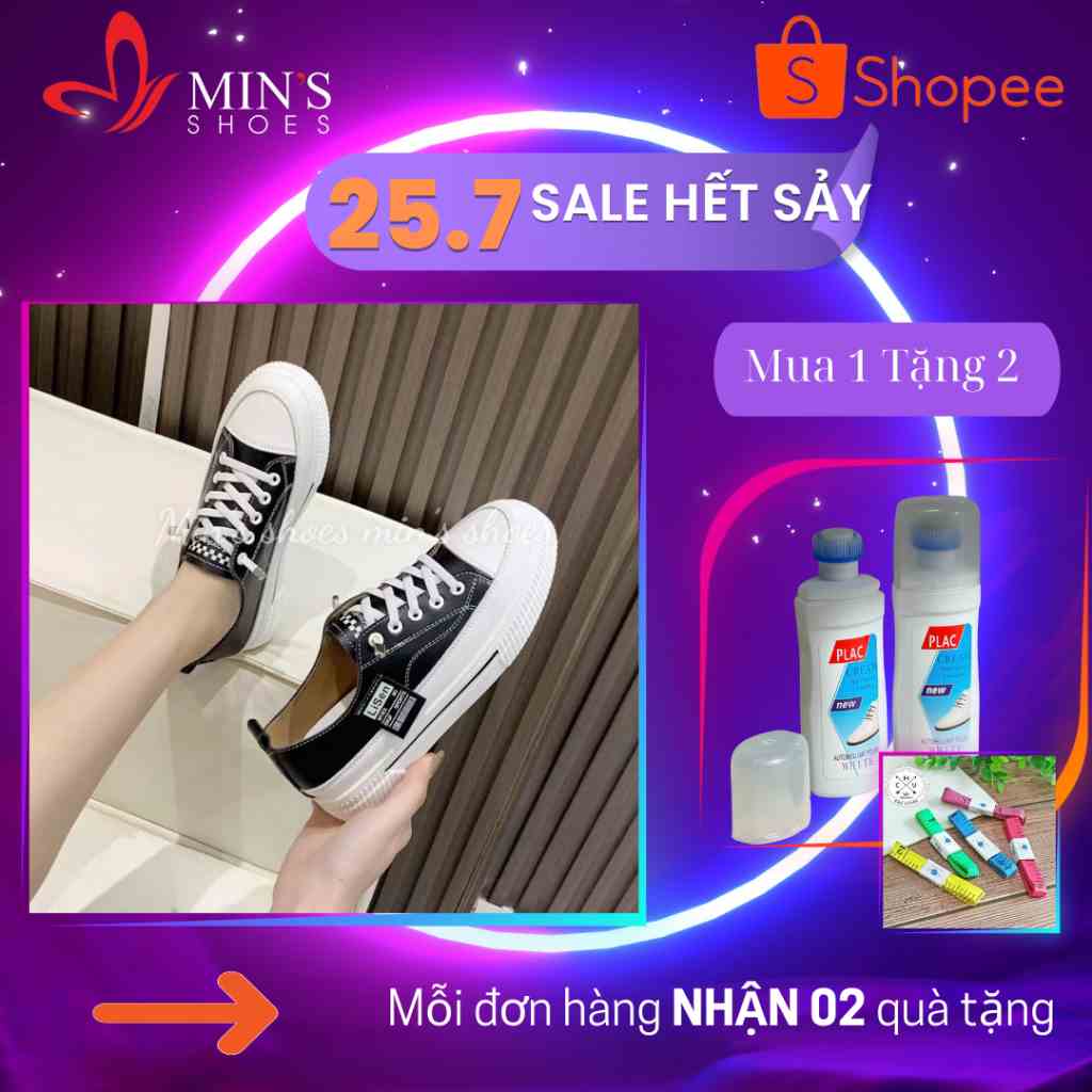 (MUA 1 TẶNG 2 - DUY NHẤT 25-27/07) Mins Shoes - Giày Thể Thao Cao Cấp TT187