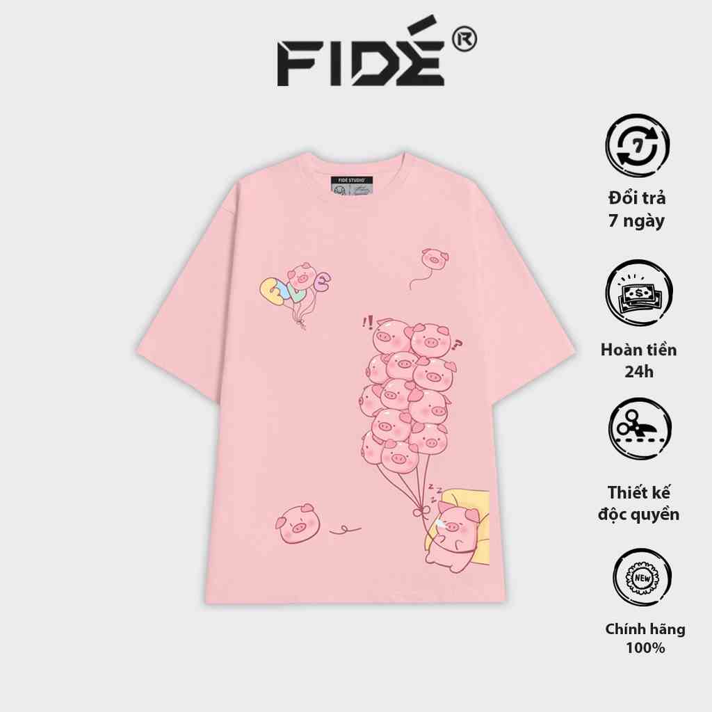 Áo thun FIDE phông unisex nam nữ form rộng ulzzang LOTSO 25