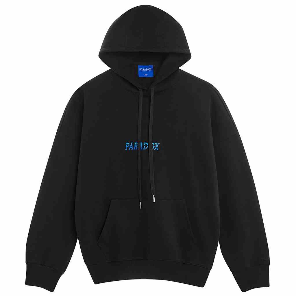 Áo hoodie Paradox VIGOR HOODIE - Đen