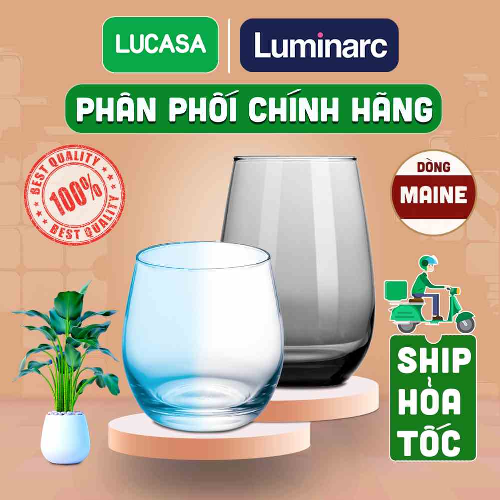 [Mã BMLTA35 giảm đến 35K đơn 99K] Ly Thủy Tinh Luminarc Maine | Phân Phối Chính Hãng