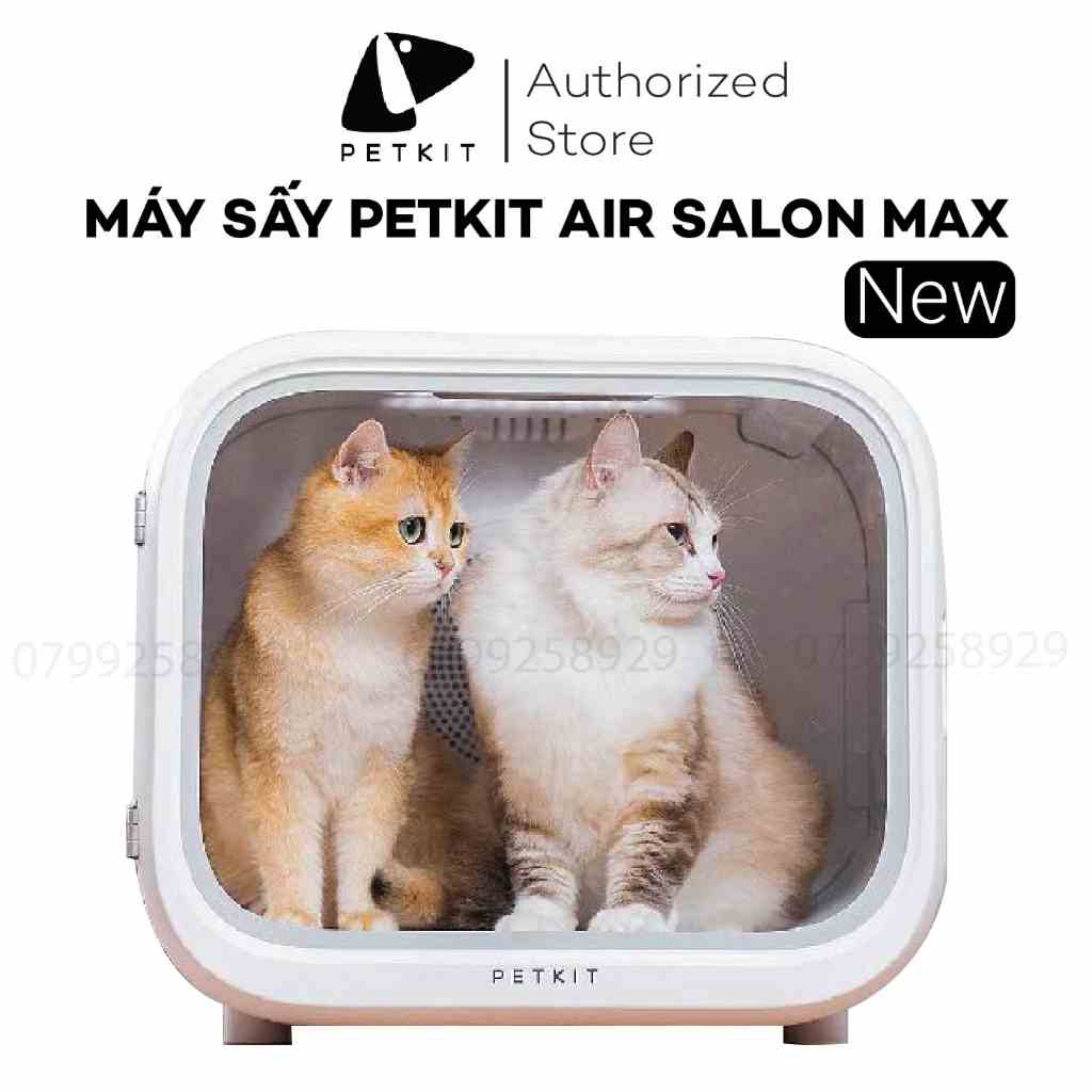 [Mã BMLTB200 giảm đến 100K đơn 499K] Máy Sấy Air Salon, Lồng Sấy Cho Chó Mèo Petkit AirSalon Max