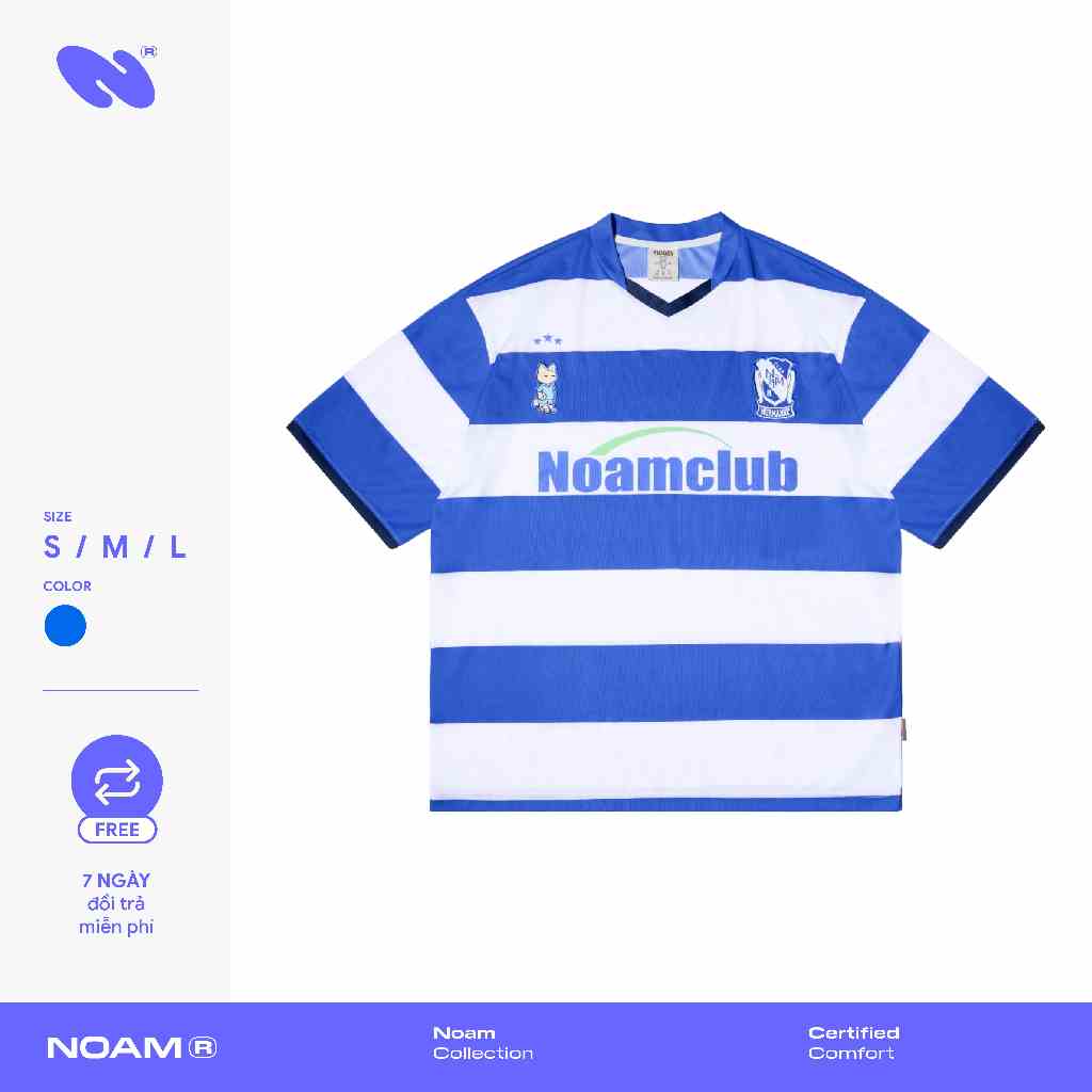 Áo cầu thủ Noam Soccer Jersey - ACT001