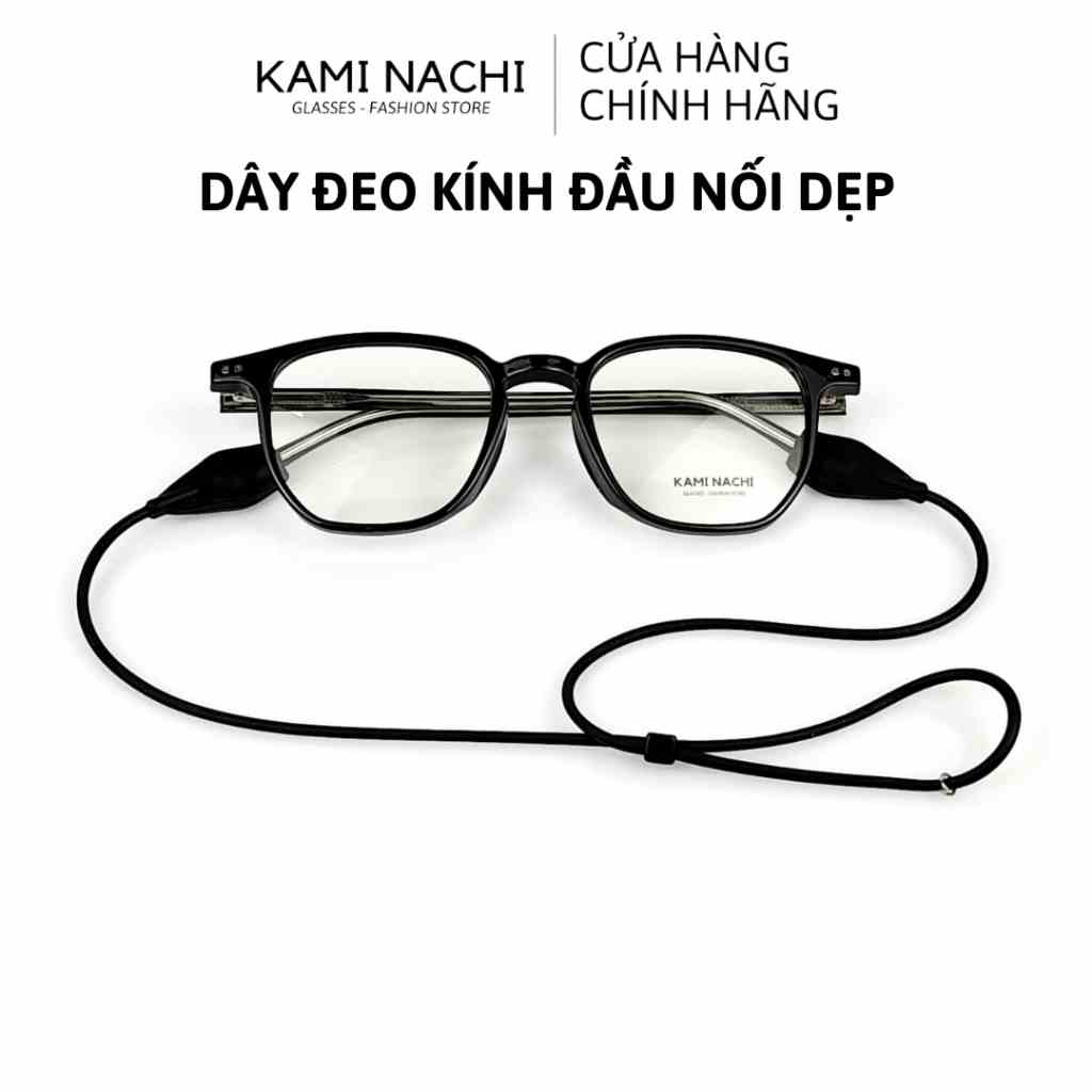 Dây đeo chống trượt cho mắt kính KAMI NACHI phiên bản nâng cấp lỗ dẹp 5mm chất liệu silicon