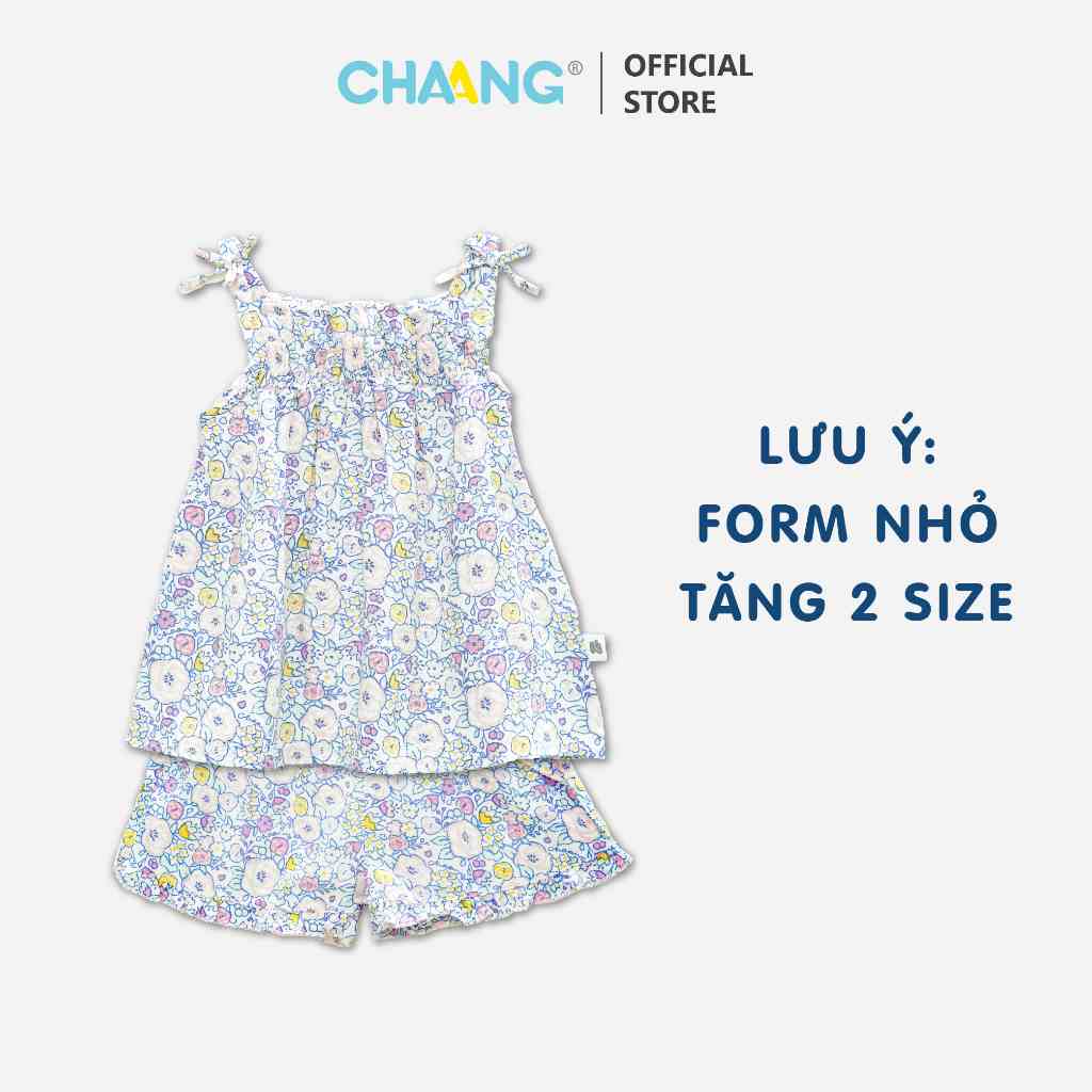 [CHAANG- FORM NHỎ TĂNG 2 SIZE] Bộ hai dây lanh Sea rose