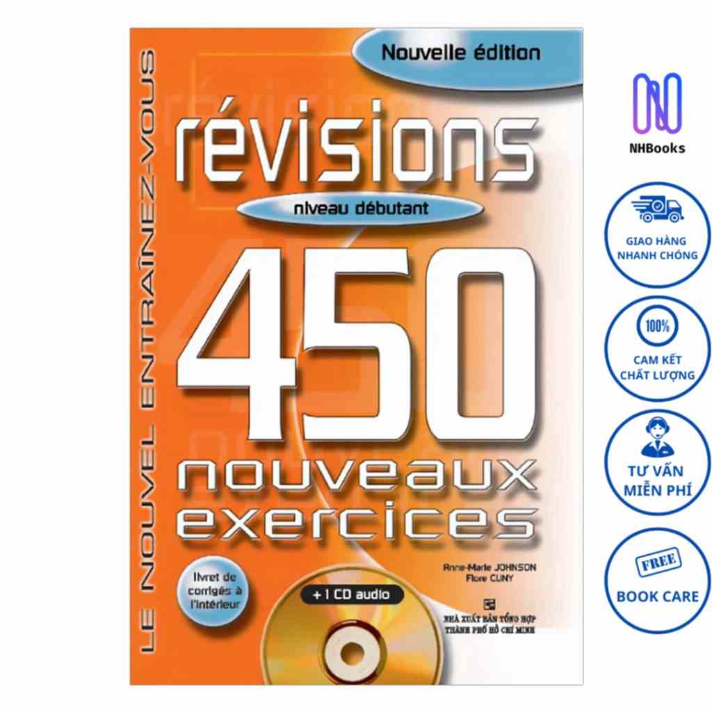 Sách - 450 Révisions Niveau Debutant ( Không kèm CD) - NHBOOK