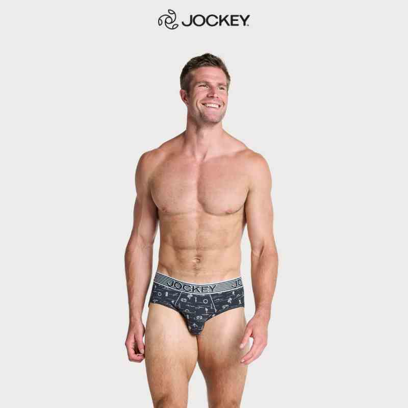 Quần lót Nam Jockey USA Cotton Modal họa tiết dáng brief - 1289