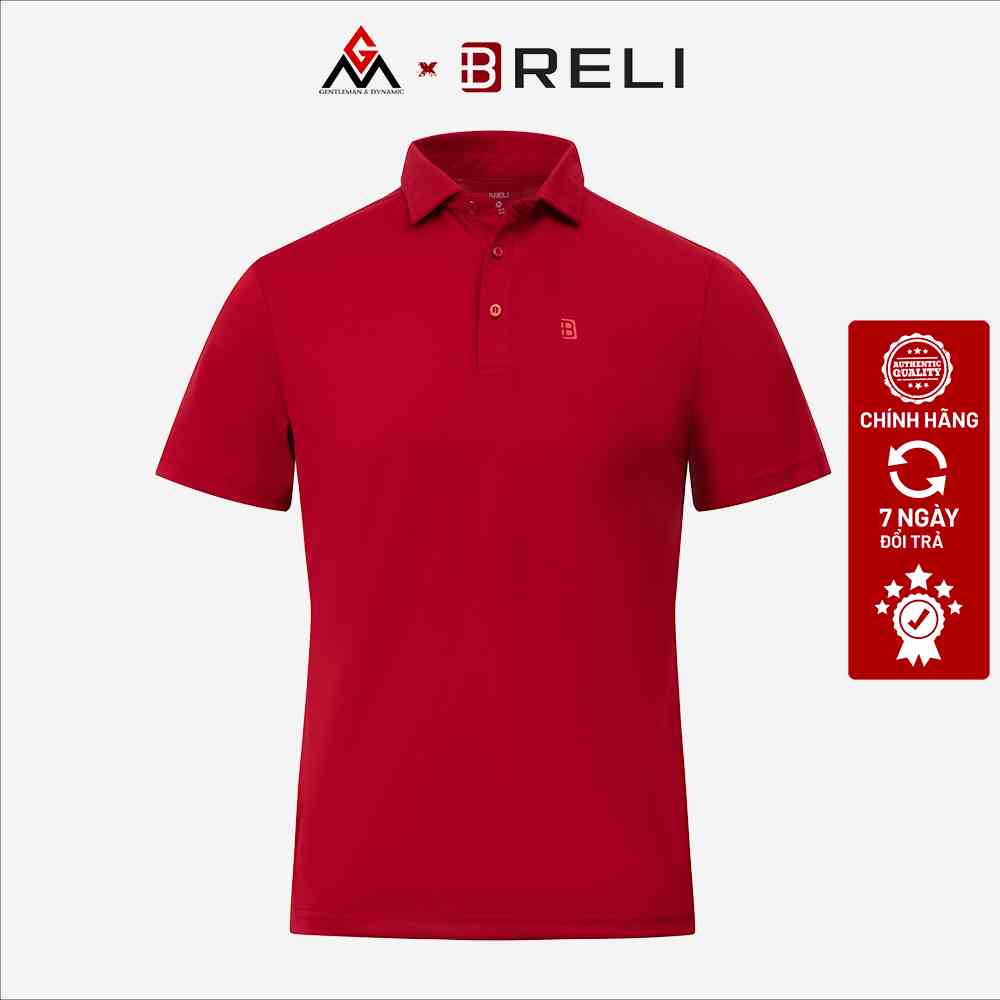 Áo thun thể thao GOLF, TENIS GM x Breli - BAS2337 vải chất lượng cao thoáng mát, nhanh khô