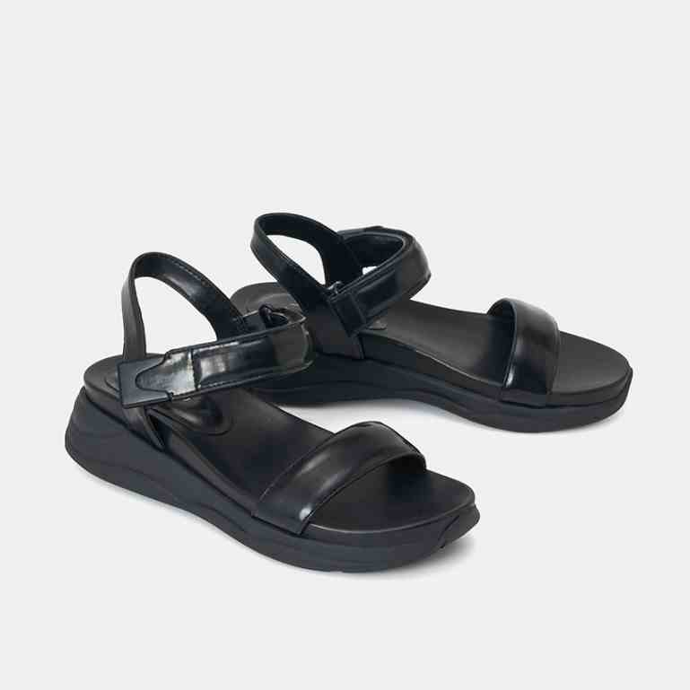 Giày Sandal 5cm Nữ Thời Trang JUNO Đế Thể Thao Quai Phồng SD05098