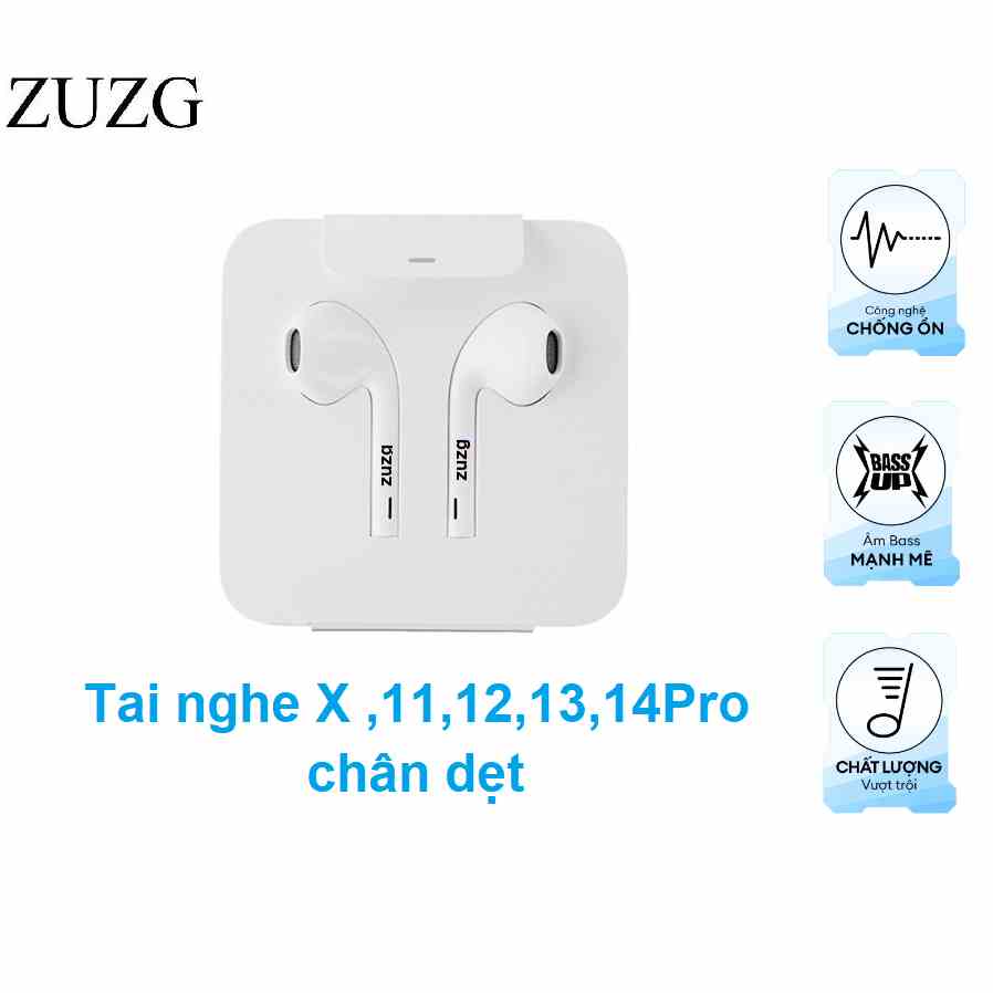 Tai nghe bluetooth có dây ZUZG M1 dùng cho ifan - có mic đàm thoại , âm thanh chân thực