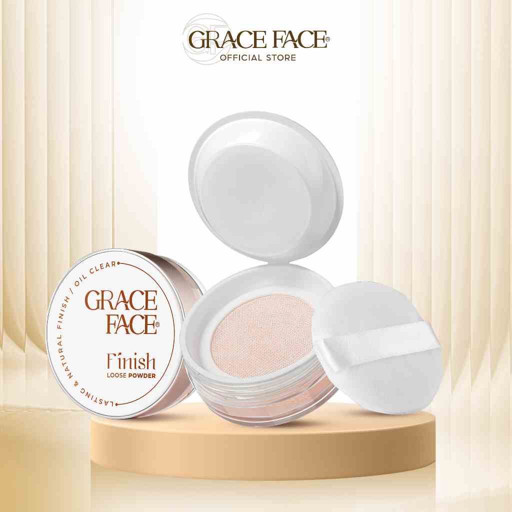 Phấn phủ kiềm dầu dạng bột Grace Face