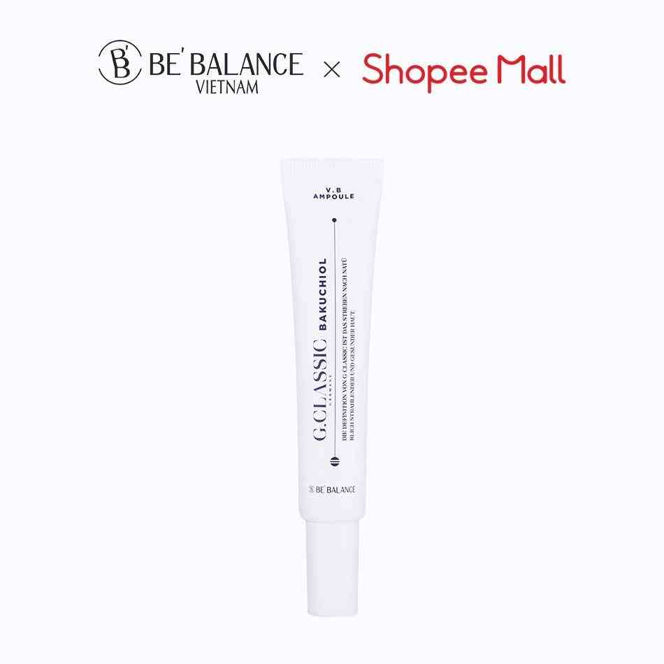 Siêu tính chất chống lão hóa Ampoule Bakuchiol - BEBALANCE V.B. AMPOULE 1 Tuýp x 25ml