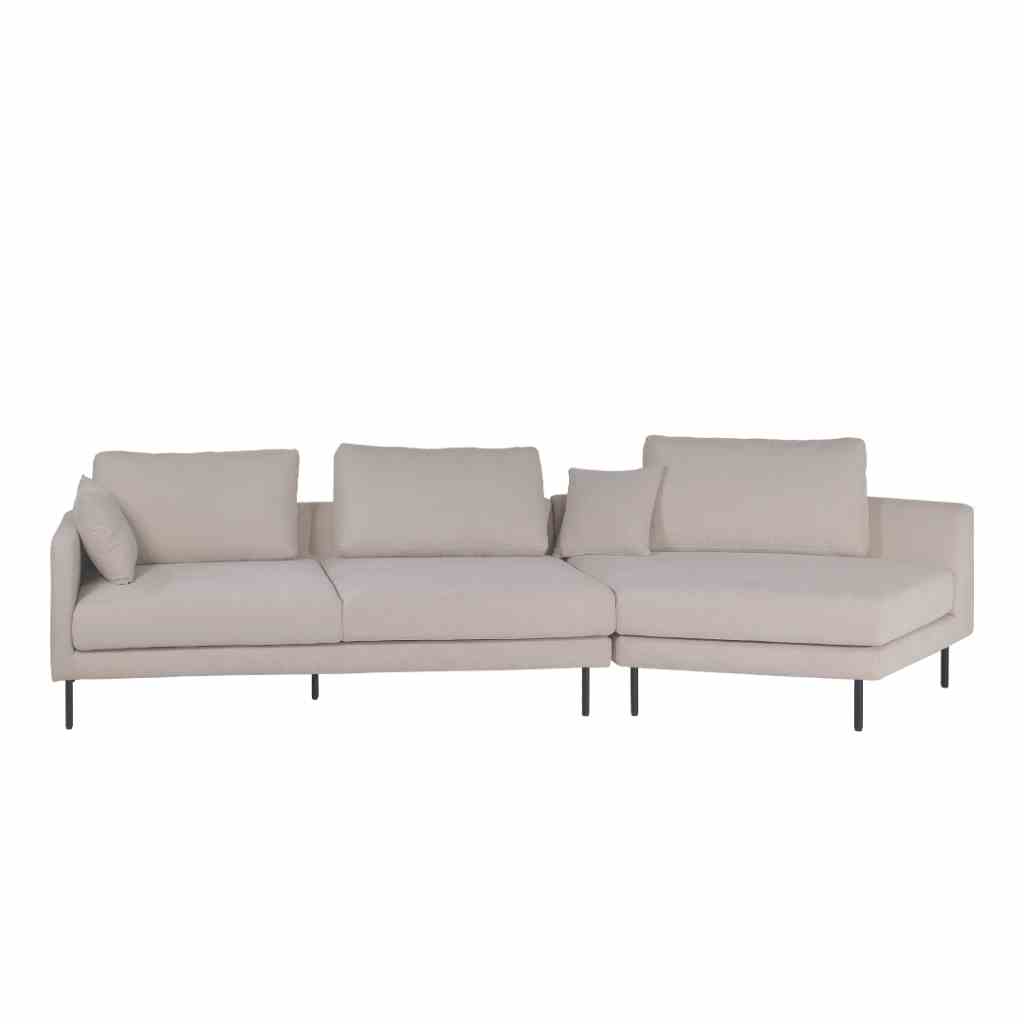 Ghế Sofa Vải ARIZE Alounge Nobel Cao Cấp - Module BE Kèm 2 Gối Vuông Cùng Màu - Decor Phòng Khách Sang Trọng