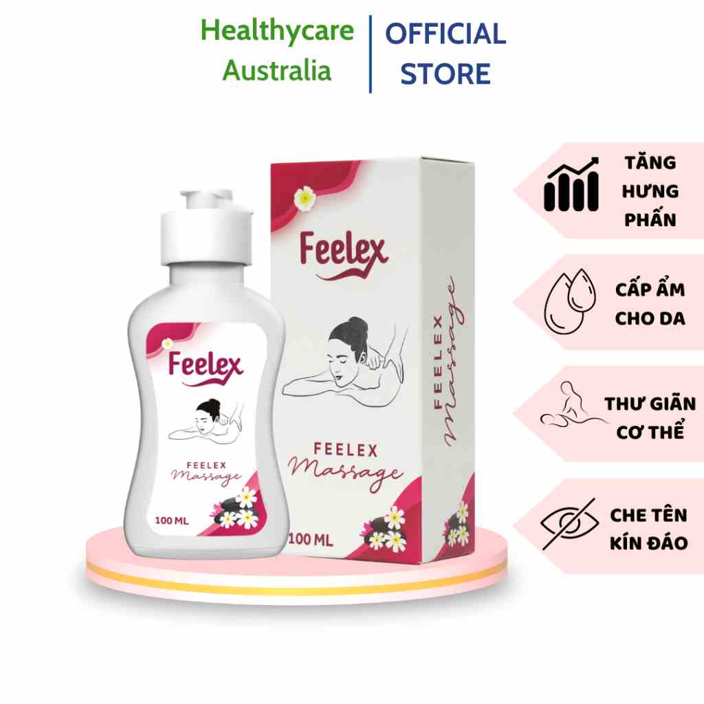 Tinh dầu massage Feelex dung tích 100ml