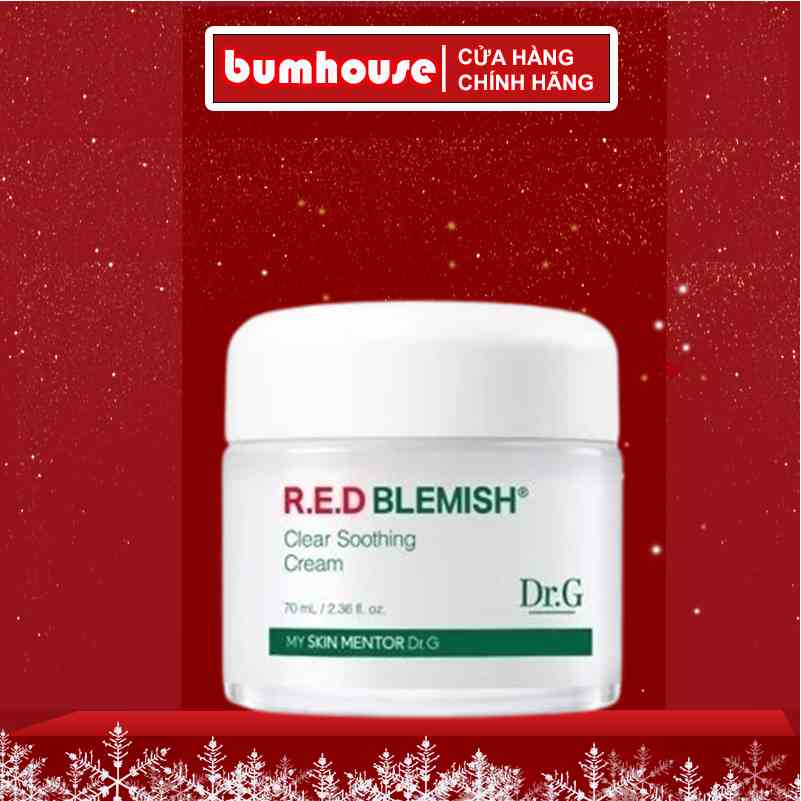 Kem dưỡng Dr.G DrG Red Blemish Clear Soothing Cream 70ml