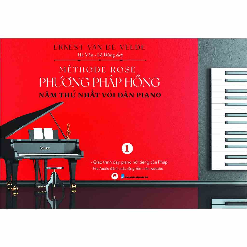 Sách Phương pháp hồng -Năm thứ nhất với đàn Piano P1 - HHB