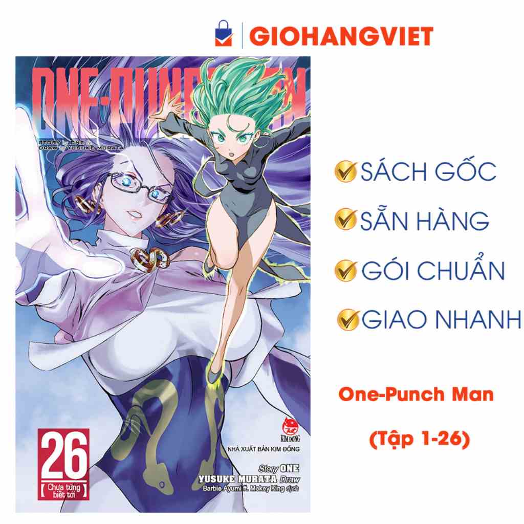 Truyện tranh - One-Punch Man (Tập 1-26)