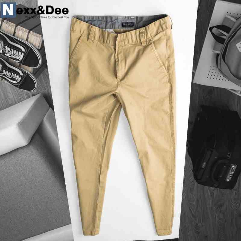 Quần dài kaki nam trẻ trung niên Nexx&Dee công sở size lớn big size QD01