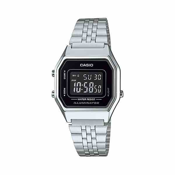 Đồng hồ nữ dây kim loại chính hãng casio LA680WA-1BDF