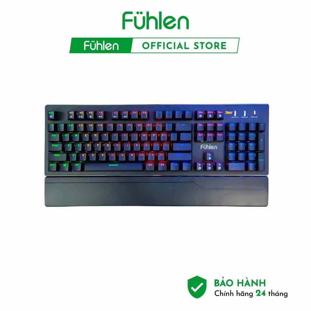 Bàn Phím cơ quang học Fuhlen Eraser chính hãng Fuhlen gaming - Bảo hành chính hãng Fuhlen 2 năm