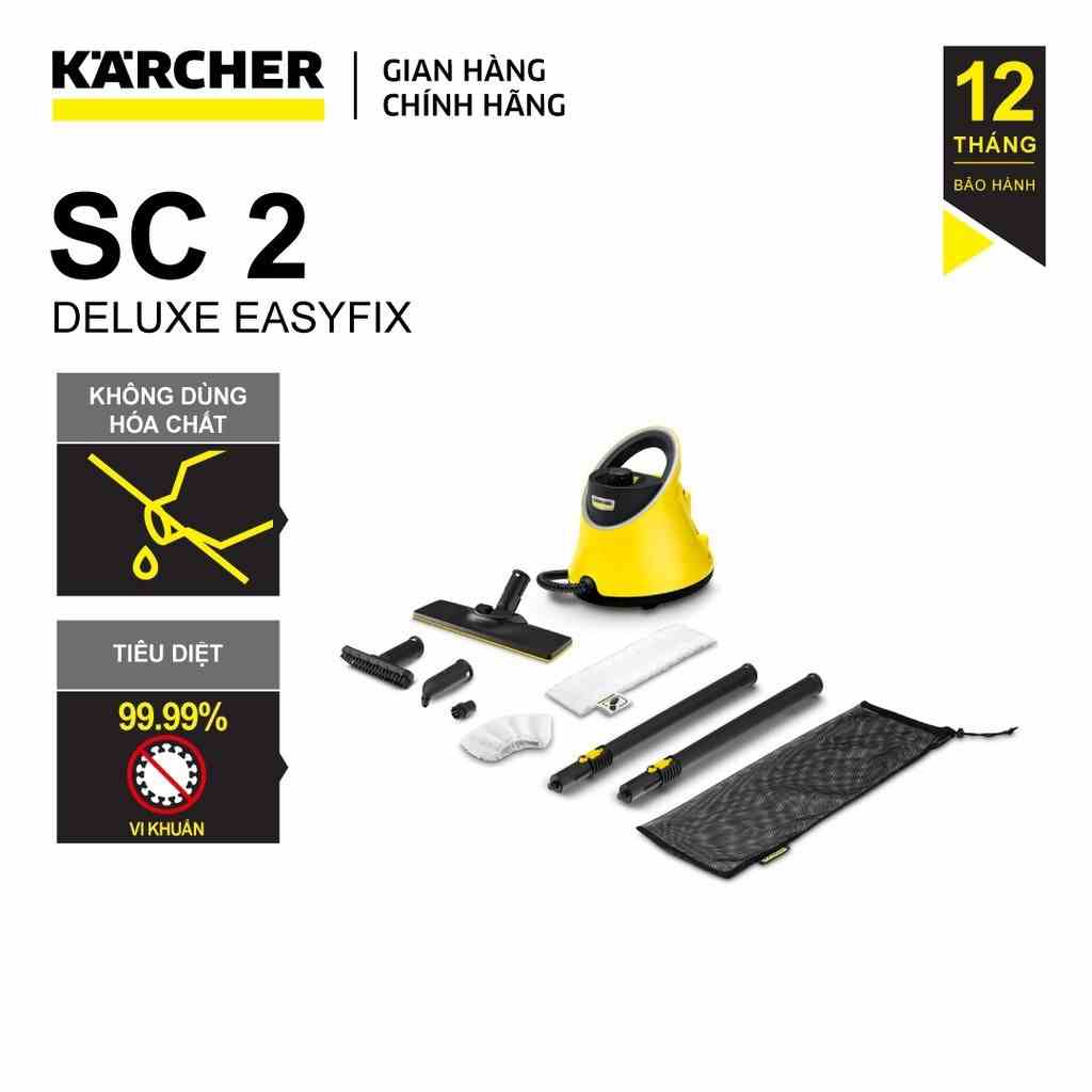 Máy làm sạch bằng hơi nước nóng Karcher SC 2 Deluxe easyfix