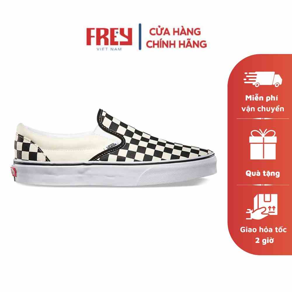 [Mã BMLTB200 giảm đến 100K đơn 499K] Giày sneakers Vans Classic Slip On Black&White VN000EYEBWW