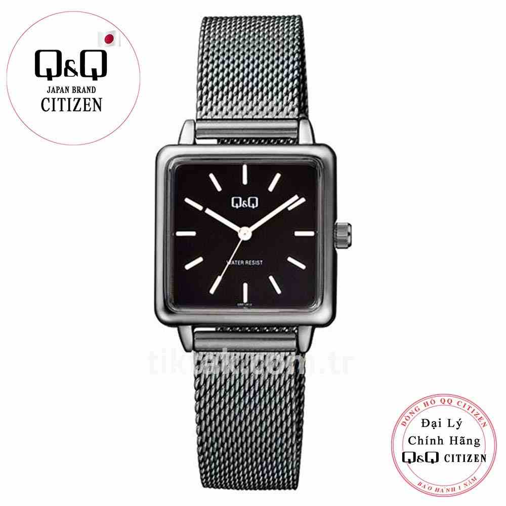 [Mã BMLTB200 giảm đến 100K đơn 499K] Đồng hồ Unisex Q&Q Citizen QB51J412Y dây kim loại thương hiệu Nhật Bản