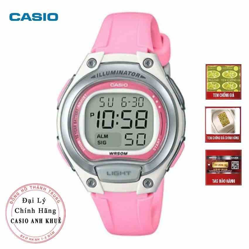 [Mã BMLTB200 giảm đến 100K đơn 499K] Đồng Hồ Nữ Casio LW-203-4AVDF Dây Nhựa Pin 10 Năm