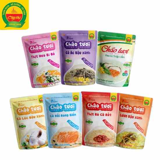 Combo 7 Gói Cháo Tươi Dinh Dưỡng Cây Thị