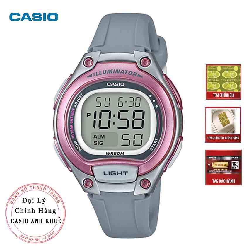 Đồng Hồ Nữ Casio LW-203-8AVDF Dây Nhựa Pin 10 Năm