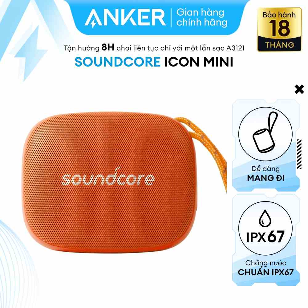 Loa bluetooth SoundCore Icon Mini 3W (by ANKER) - A3121