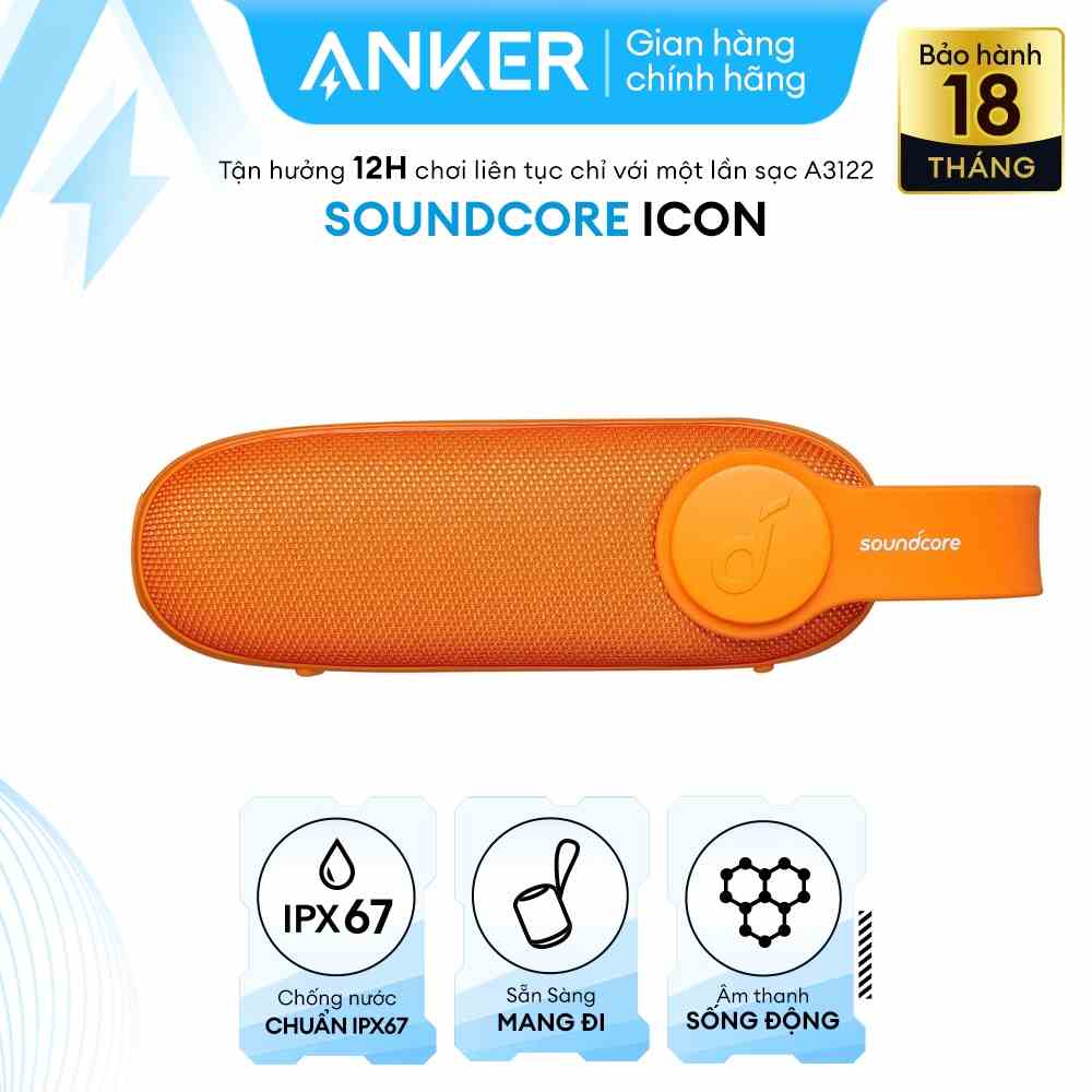 Loa bluetooth SoundCore Icon 10W (by ANKER) - A3122