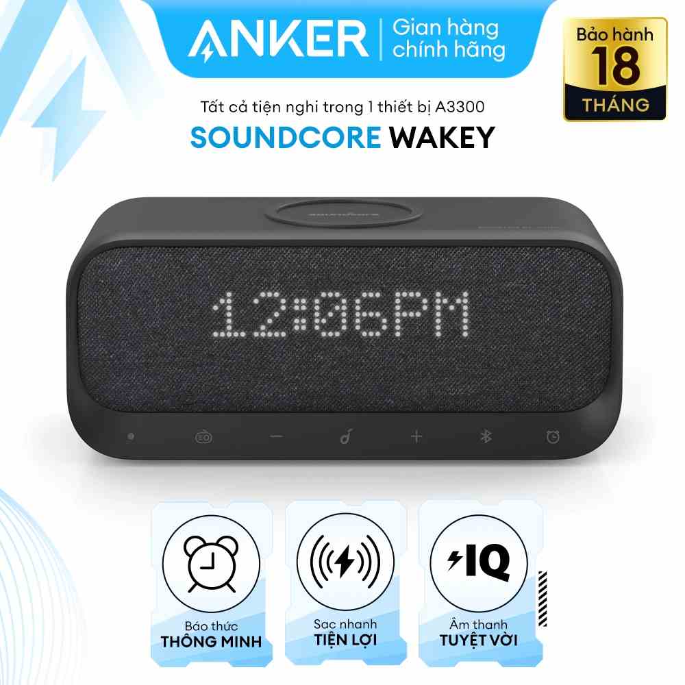 Loa bluetooth SOUNDCORE Wakey 10W - A3300