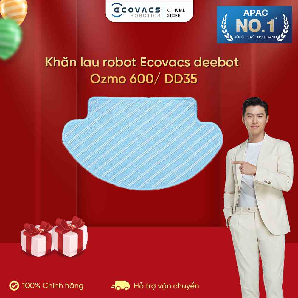 Khăn lau robot Ecovacs deebot ozmo 600/ DD35 ( 1 cái )