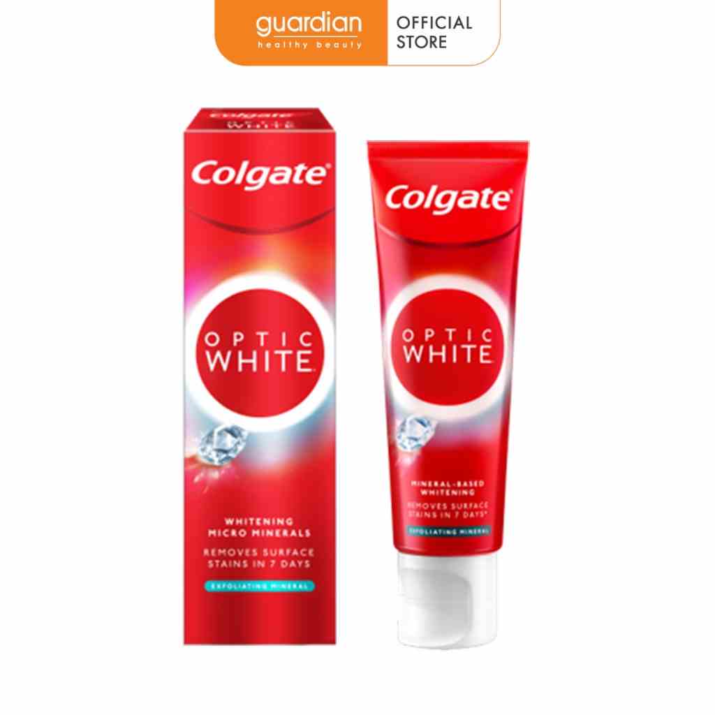 Kem Đánh Răng Làm Giúp Làm Sáng Răng Optic White Plus Shine Colgate 100Gr