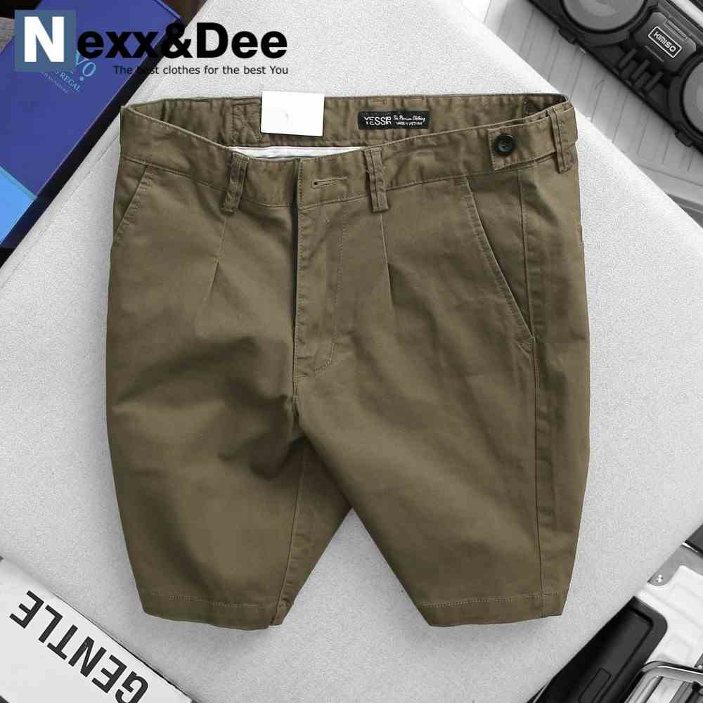 Quần short nam, short kaki nam thể thao có size lớn big size cao cấp Nexx&Dee QS01