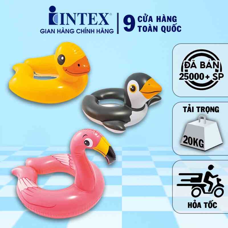 Phao bơi hình thú INTEX 59220 - Giao hình ngẫu nhiên