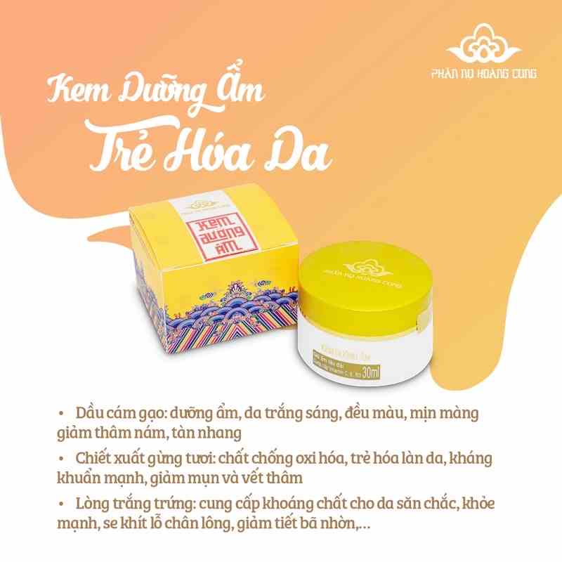 Kem Dưỡng Ẩm Phấn Nụ Hoàng Cung 30ml