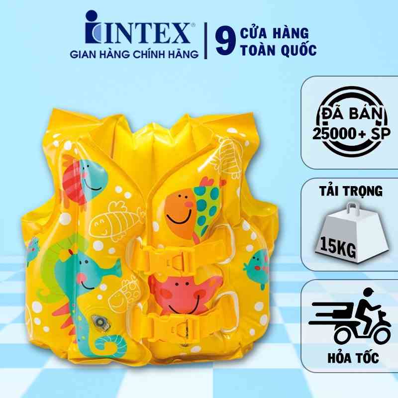 Áo phao bơi cá cho bé từ 2-3 tuổi INTEX 59661