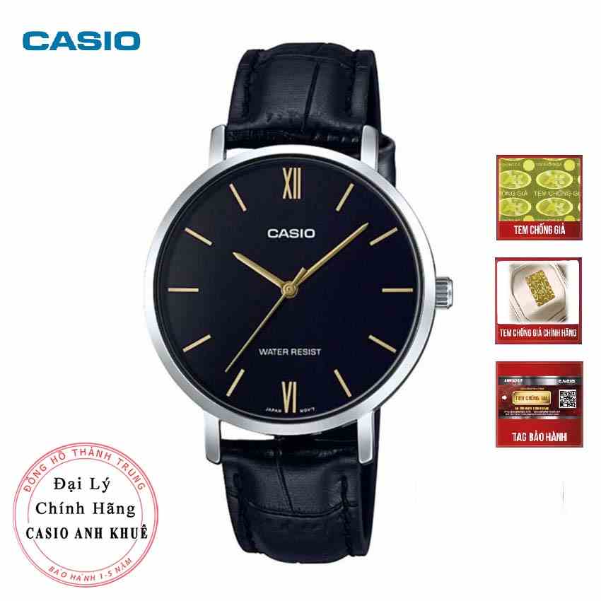 Đồng hồ nữ Casio LTP-VT01L-1BUDF dây da