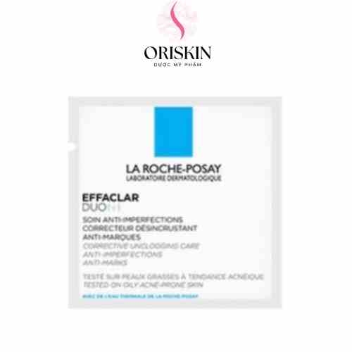 {Sample Laroche Posay Chính Hãng}  Kem Giảm Mụn Ngừa Thâm LarochePosay Duo+ Effaclar 2ml