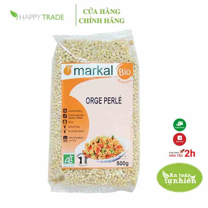 [Mã BMLTB200 giảm đến 100K đơn 499K] Hạt lúa mạch ngọc trai hữu cơ Markal 500g (ý dĩ)