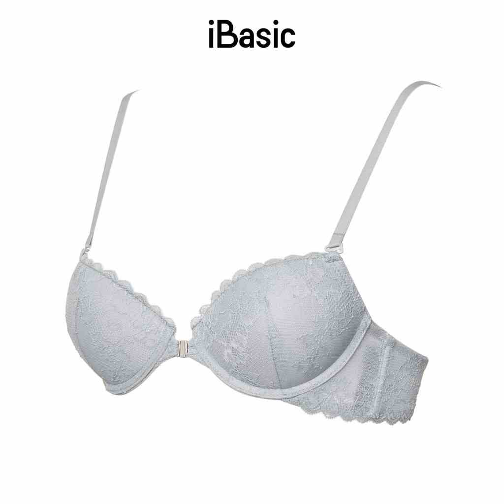 Áo ngực có gọng mút dày demi cài trước iBasic VA149