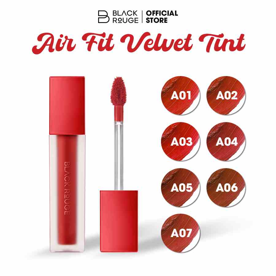 Son Kem Black Rouge Air Fit Velvet Tint Ver 1 36.6g