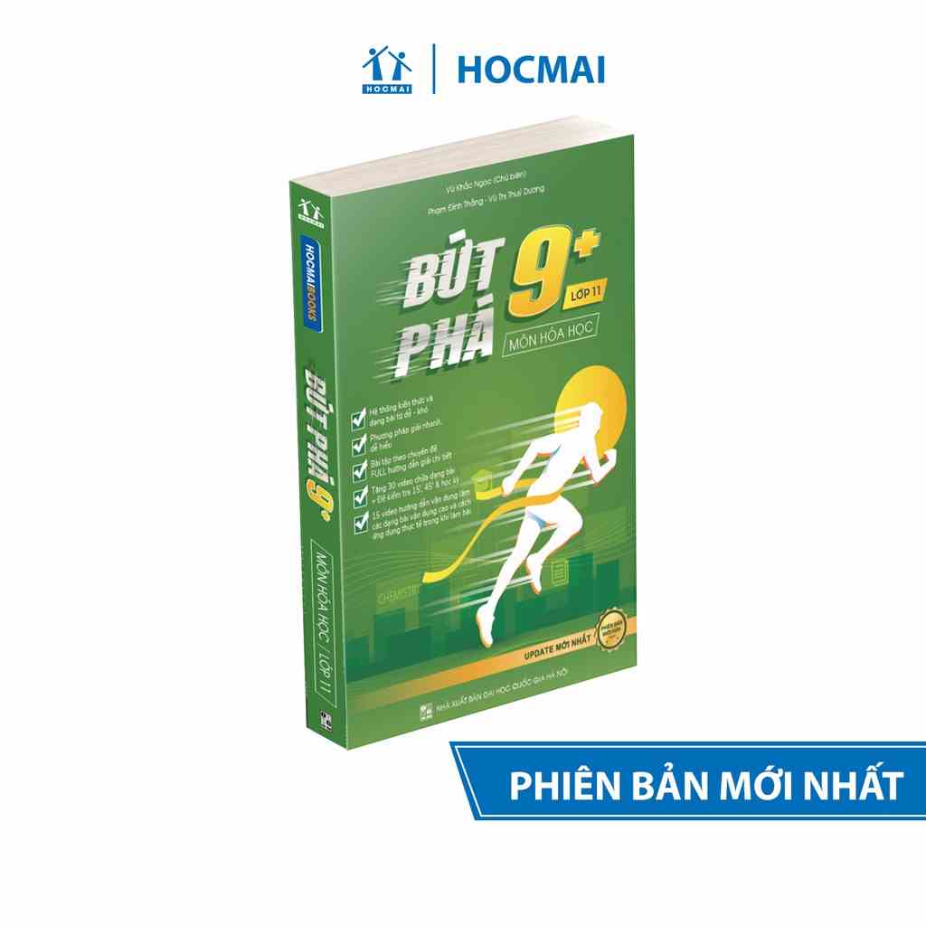 Sách - Bứt phá 9+ môn Hóa học lớp 11 (Theo chương trình GDPT cũ)