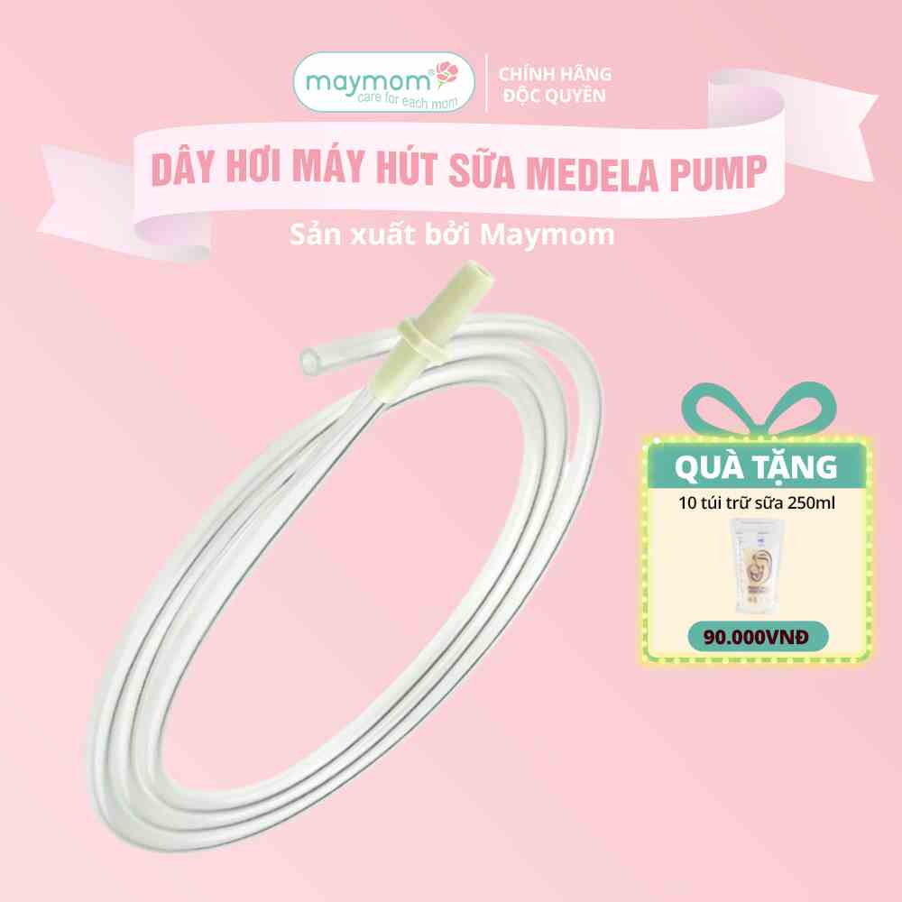 Dây Hút Sữa Medela Pump Sản Xuất bởi Maymom, Không Chứa BPA, An Toàn 100%, Vệ Sinh Dễ Dàng