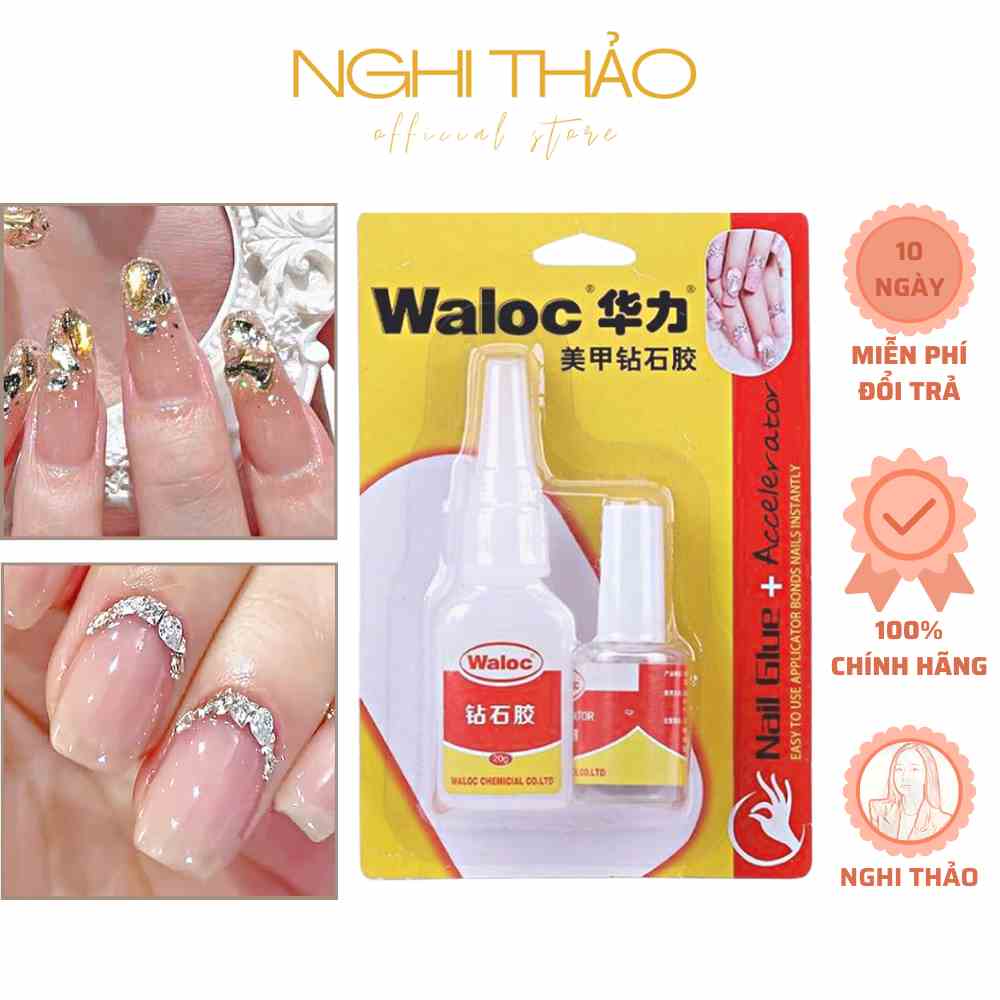 Keo bê tông nail gắn móng waloc NGHI THẢO