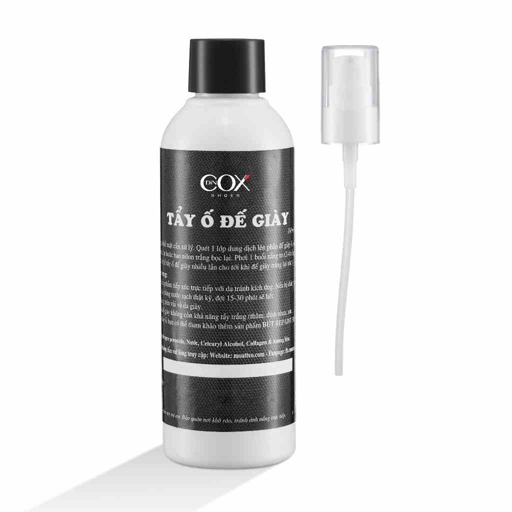 Gel Tẩy Ố Đế Giày Và Các Chi Tiết Cao Su Chuyên Dụng 100ml Dincox