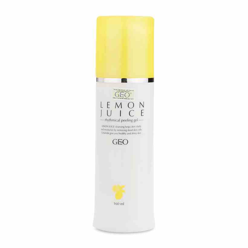 Gel tẩy tế bào chết chiết xuất chanh Geo Lemon Juice Peeling Gel 160ml